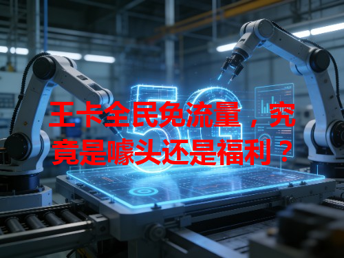 王卡全民免流量，究竟是噱头还是福利？