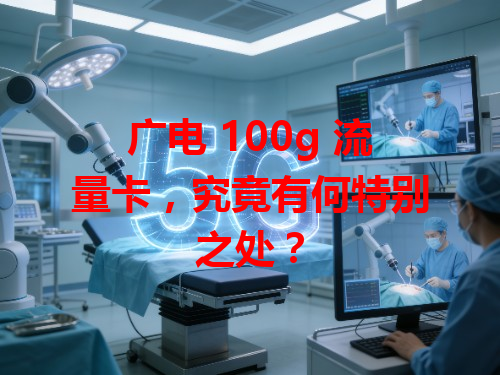 广电 100g 流量卡，究竟有何特别之处？