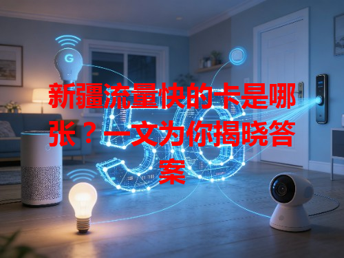 新疆流量快的卡是哪张？一文为你揭晓答案