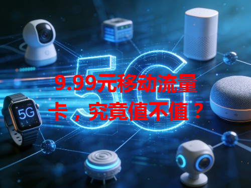 9.99元移动流量卡，究竟值不值？