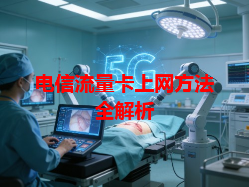 电信流量卡上网方法全解析