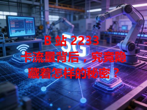 B 站 2233 卡流量背后，究竟隐藏着怎样的秘密？
