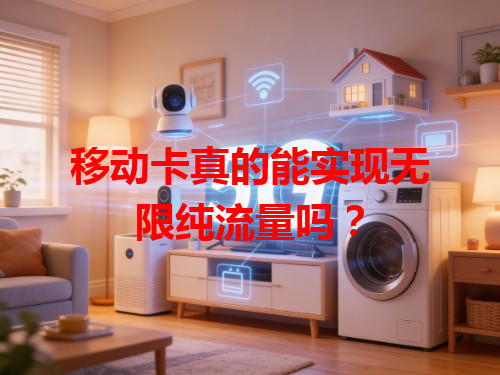 移动卡真的能实现无限纯流量吗？
