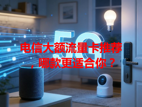 电信大额流量卡推荐，哪款更适合你？