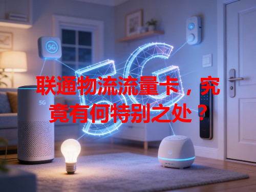 联通物流流量卡，究竟有何特别之处？