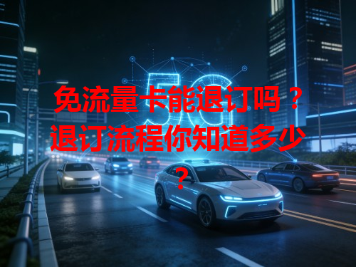 免流量卡能退订吗？退订流程你知道多少？