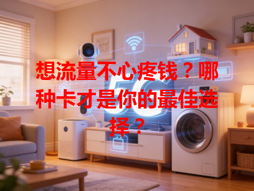 想流量不心疼钱？哪种卡才是你的最佳选择？