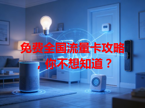 免费全国流量卡攻略，你不想知道？