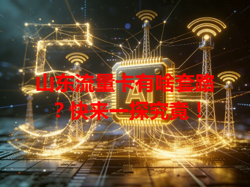 山东流量卡有啥套路？快来一探究竟！