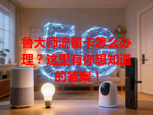 鲁大师流量卡怎么办理？这里有你想知道的答案！