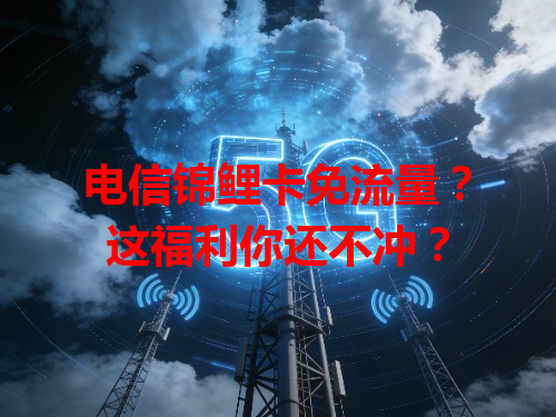 电信锦鲤卡免流量？这福利你还不冲？