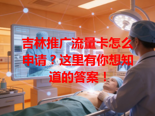 吉林推广流量卡怎么申请？这里有你想知道的答案！