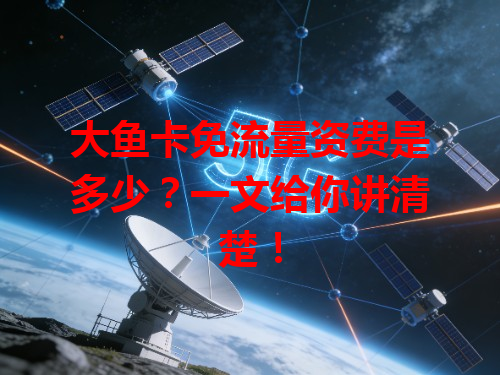 大鱼卡免流量资费是多少？一文给你讲清楚！