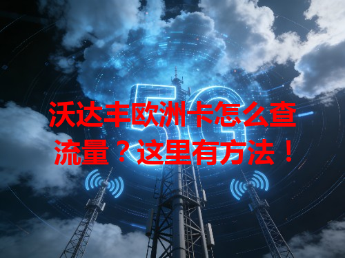 沃达丰欧洲卡怎么查流量？这里有方法！