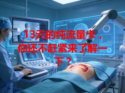 13元的纯流量卡，你还不赶紧来了解一下？