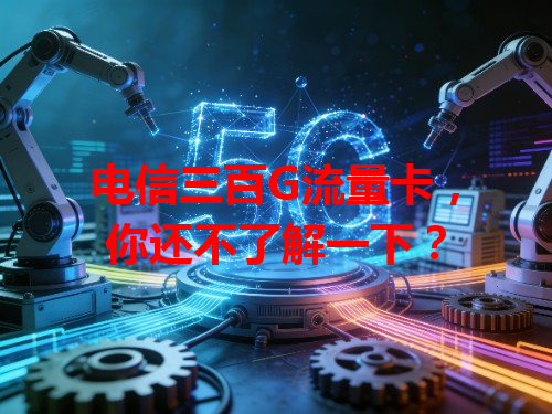 电信三百G流量卡，你还不了解一下？