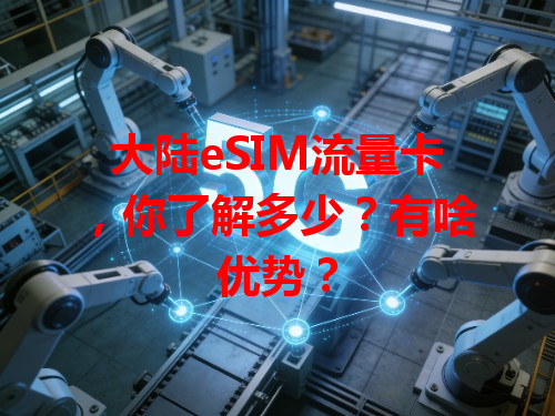 大陆eSIM流量卡，你了解多少？有啥优势？