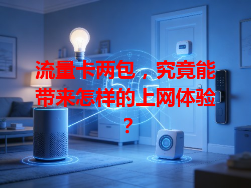 流量卡两包，究竟能带来怎样的上网体验？