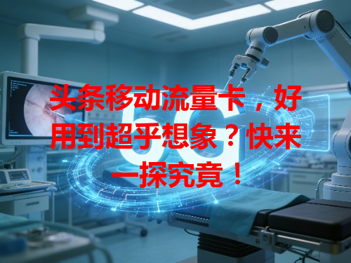 头条移动流量卡，好用到超乎想象？快来一探究竟！