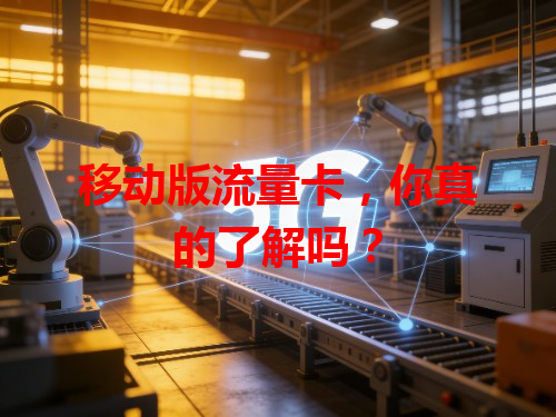 移动版流量卡，你真的了解吗？