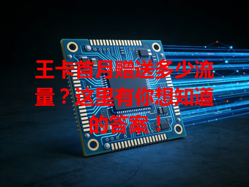 王卡首月赠送多少流量？这里有你想知道的答案！