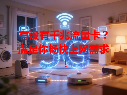 有没有千兆流量卡？满足你畅快上网需求！