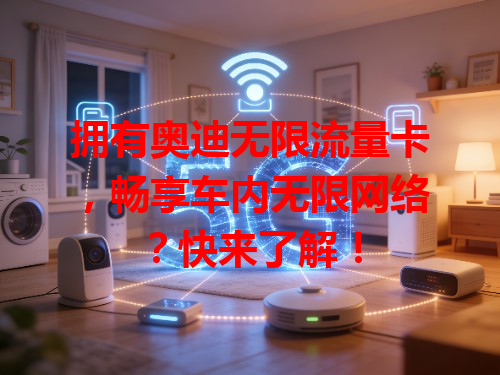 拥有奥迪无限流量卡，畅享车内无限网络？快来了解！