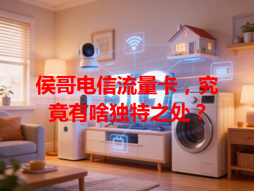 侯哥电信流量卡，究竟有啥独特之处？