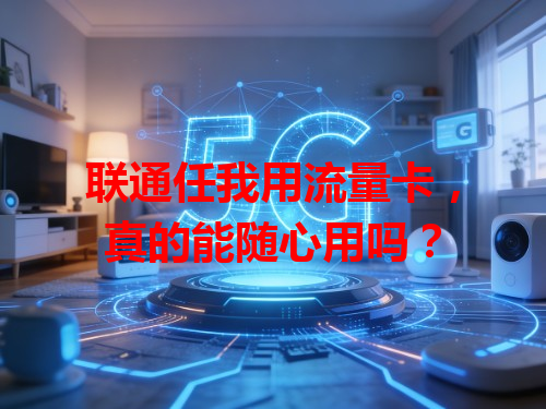 联通任我用流量卡，真的能随心用吗？