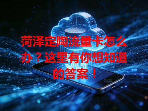 菏泽定陶流量卡怎么办？这里有你想知道的答案！