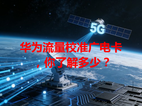 华为流量校准广电卡，你了解多少？