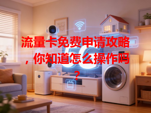 流量卡免费申请攻略，你知道怎么操作吗？
