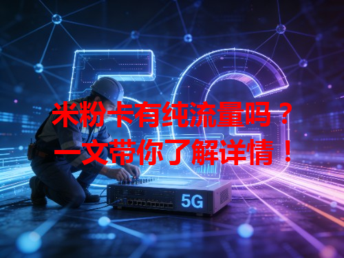 米粉卡有纯流量吗？一文带你了解详情！