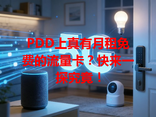 PDD上真有月租免费的流量卡？快来一探究竟！