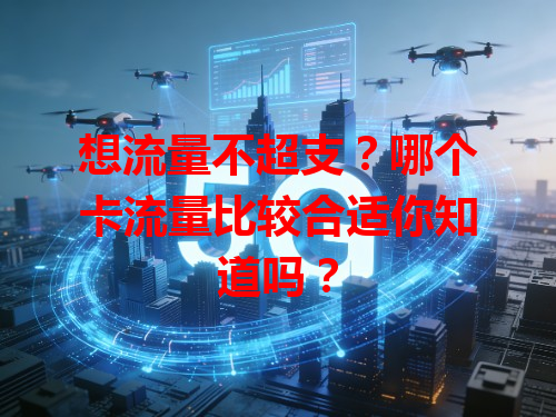 想流量不超支？哪个卡流量比较合适你知道吗？
