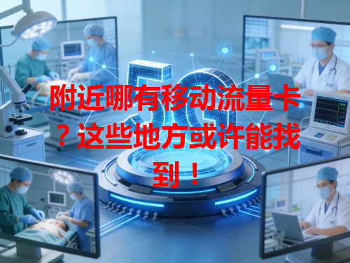 附近哪有移动流量卡？这些地方或许能找到！