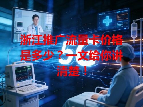 浙江推广流量卡价格是多少？一文给你讲清楚！