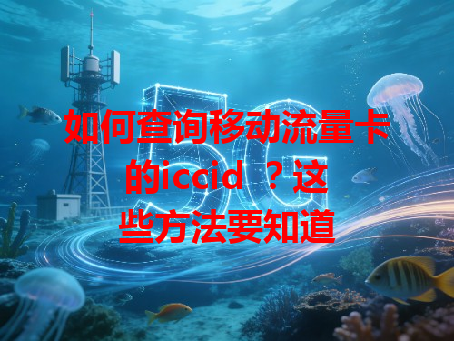 如何查询移动流量卡的iccid ？这些方法要知道