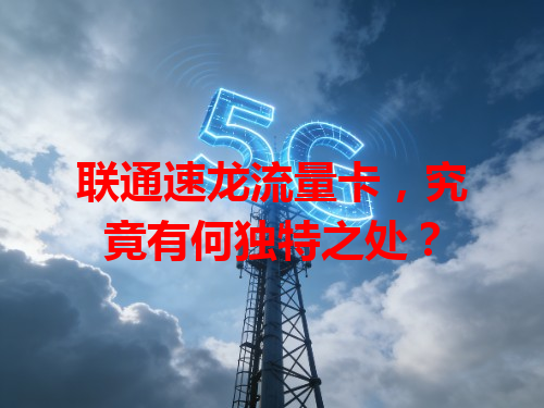 联通速龙流量卡，究竟有何独特之处？