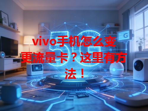 vivo手机怎么变更流量卡？这里有方法！