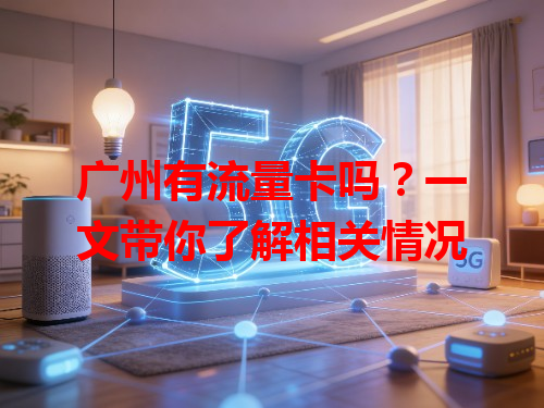 广州有流量卡吗？一文带你了解相关情况