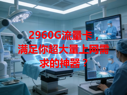 2960G流量卡，满足你超大量上网需求的神器？