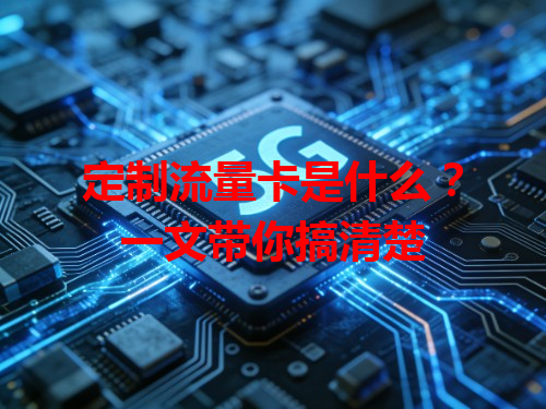 定制流量卡是什么？一文带你搞清楚