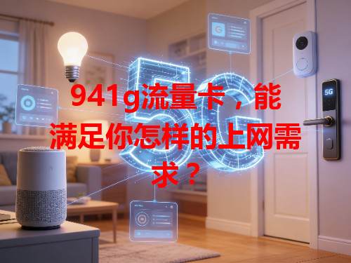 941g流量卡，能满足你怎样的上网需求？