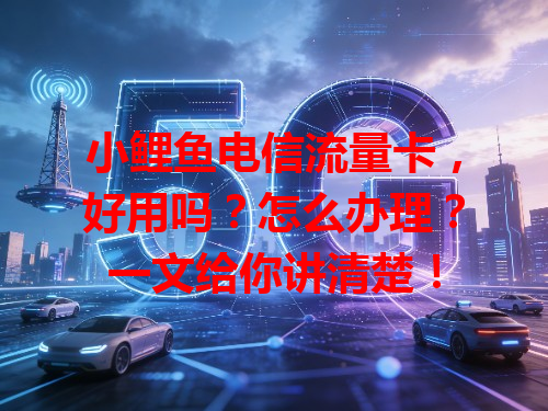 小鲤鱼电信流量卡，好用吗？怎么办理？一文给你讲清楚！