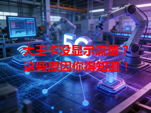 大王卡没显示流量？这些原因你得知道！