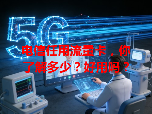 电信任用流量卡，你了解多少？好用吗？