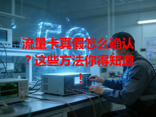 流量卡真假怎么确认？这些方法你得知道！
