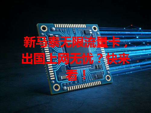 新马泰无限流量卡，出国上网无忧？快来看！