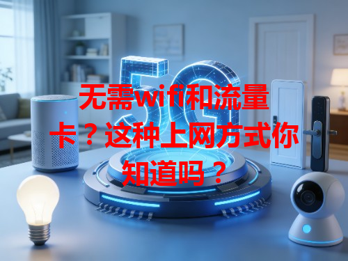 无需wifi和流量卡？这种上网方式你知道吗？